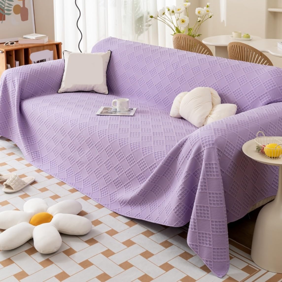 Amazon｜マルチカバー ニュープレーン 180*300cm 180*420cm インド綿